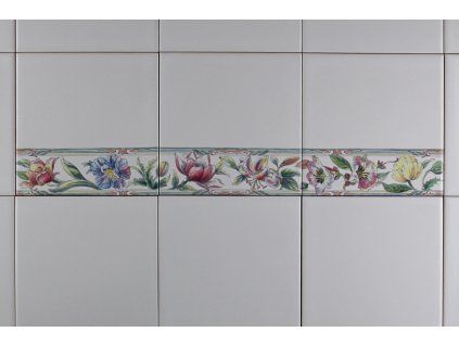 Sada obkladů 15x15cm 3dílná BOTANICAL PLANTS Listela WM č. 1