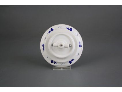 Porcelánový otočný vypínač č. 6 (č. 1) kompletní dec.01.01.MM BB č. 1