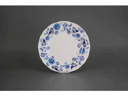 Talíř dezertní 19cm Ofélie Blue Bird Garden č. 1