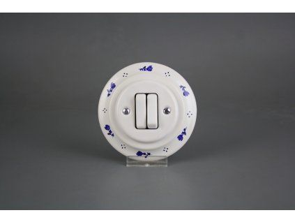 vypínač čudlík dvojitý dec.01.01MM ABB