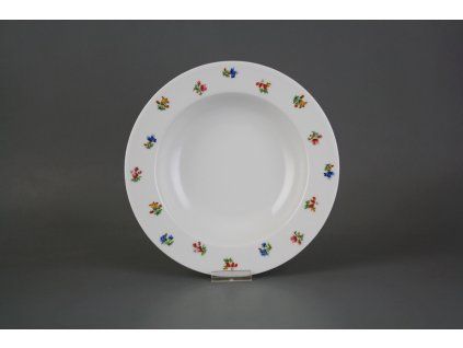 Talíř hluboký 22cm Nina Sedmero kvítí ABB č. 1
