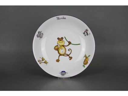 DETTAL TALÍŘ HLUBOKÝ 22CM COUP OPIČKA