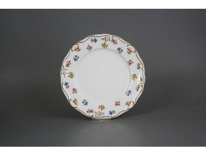 MLOSKV TALÍŘ DEZERTNÍ 19CM MARIE LOUISE SEDMERO KVÍTÍ AGL LUX