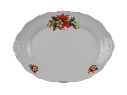 VANHVE OVÁL 40CM VERONA VÁNOČNÍ HVĚZDA CCL