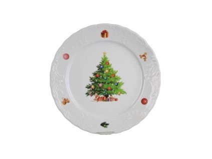 VANSTR TALÍŘ MĚLKÝ 26CM OPERA CHRISTMAS TREE FBB
