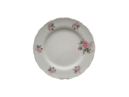 OFICLA TALÍŘ MĚLKÝ 25CM OFÉLIE IVORY CLAREMONT ABB