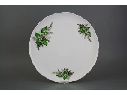 ROKKON DORTOVÝ TALÍŘ 31CM ROKOKO KONVALINKY CBB