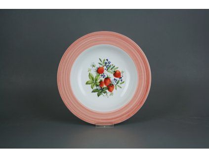 NINSAD TALÍŘ HLUBOKÝ 22CM NINA OVOCNÝ SAD RŮZNÉ MOTIVY ICP