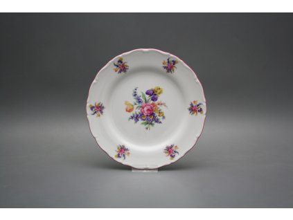 5942 talir dezertni 19cm ofelie kytice s kosatcem frl