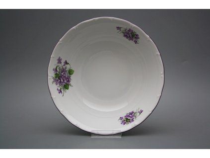 Mísa hluboká 25cm Ofélie Fialky CFL č. 1