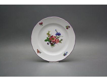 Talíř dezertní 19cm Rokoko Kytice GFL č. 1