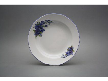Talíř hluboký 24cm Rokoko Pomněnky DAL č. 1