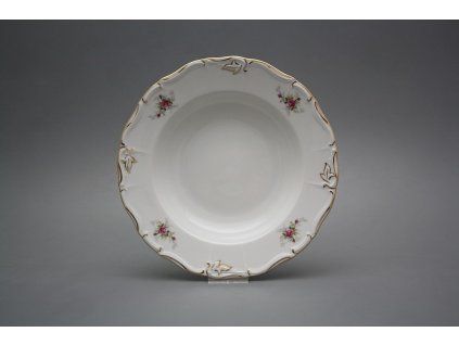 Talíř hluboký 23cm Marie Louise Růžičky růžové EGL LUX č. 1