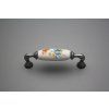 Rustikální úchytka Bohemia 96mm Polní kvítí FV č. 1